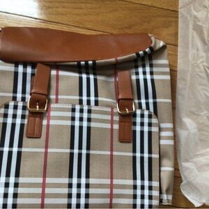 Elegant Plaid Women's Backpack